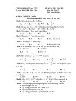 thi học kì 2 toán 7