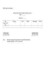 Mẫu KH+Giáo án ôn thi TN