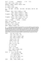 de thi hoc sinh gioi va huong dan giai hoa hoc 9 nam hoc 2012-2013