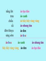 Bài Dòng sông mặc áo (GAĐT với tư cách là đồ dùng hôc trợ)