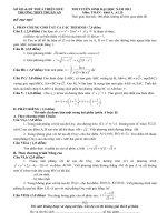 De thi thu DH khoi A,B 2013 - dap an