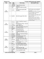 T30(Có báo giảng+Sinh hoạt lớp)