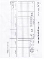 Mẫu phiếu điều tra phổ cập