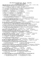 ĐỀ CƯƠNG HKII- ĐỊA LÝ7