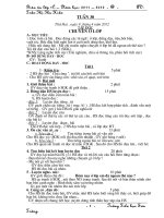 Giao an tuan 30 lop 1A