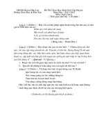 Đề Thi HSG Huyện Ngữ Văn 6 ( 2011-2012)