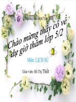 Lịch sử: Chiến thắng Điện Biên Phủ trên không (Lớp 5)