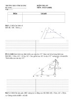 de kiem tra 45'''' hh8 chuong 3