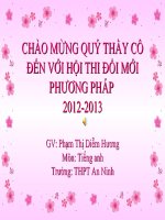 Unit 14 The World Cup Đổi Mới Phương Pháo