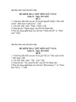 đề thi văn 8 của Dương Hiền