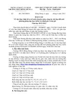 Mẫu BC cho đoàn kiểm tra hồ sơ chuyên môn và dự giờ của SGDĐTKG