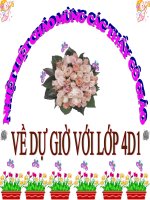 giáo án môn LTVC tuần 31. Thêm trạng ngữ cho câu