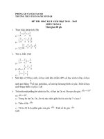 BO DE THAM KHAO THI KT HKII