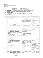 giao an let''''s go 1a week 20