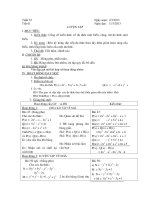 Tuan 32 tiet 61:Luyen tap cong tru da thuc 1 bien