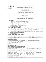 giao an lop 2 tuan 29 ca ngay