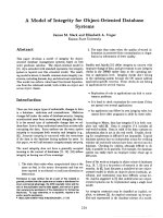 ACM 1992 p234 slack integrity model for OODB