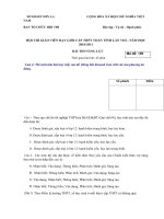 Mẫu đề thi GVDG (Bài thi năng lực)