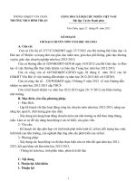 Kế hoạch chi dao  chuyen mon 2012-2013