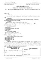 hoạt động ngoài giờ lên lớp theo công văn 961