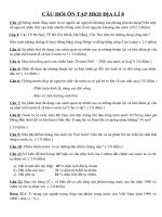 NỘI DUNG ÔN TẬP HỌC KI 2 ĐỊA LÍ 8