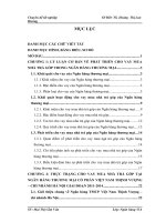 Chuyên đề tốt nghiệp: Phát triển hoạt động cho vay mua nhà trả góp tại Ngân hàng thương mại cổ phần Việt Nam Thịnh Vượng – Chi nhánh Hà Nội