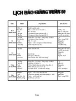 giáo án lớp 2 tuần 30-2013