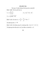 De kiem tra Toan 11 chuong V