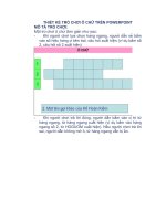 Ô chữ trò chơi được thiết kế như thế nào?