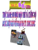 BÀI 28: TH MẠCH SONG SONG