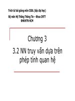 ngôn ngữ truy vấn dựa trên phép tính quan hê