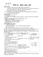 Tiết 29. Hiệu điện thế