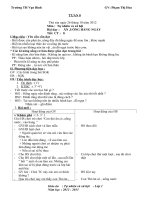 Bài 8: Ăn uống hằng ngày - Tiết 8