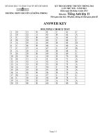 DA AN OLP TIENG ANH 11 LAN THU 19