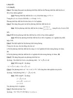 Đề cương ôn tập toán 9 HKII