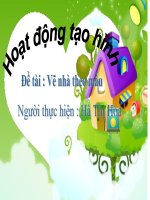 giao an tao hinh ve ngoi nha