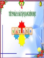 BÀI 51 BÀI TẬP QUANG HÌNH HỌC