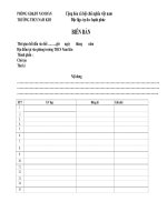 Biên bản đăng kí tổ tự nhiên 2012-2013