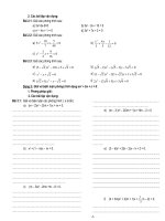 đề cương kiểm tra 1 tiết