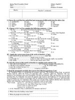 de kiem tra t. anh lan 4