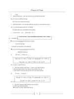 Mệnh đề trạng ngữ chỉ thời gian