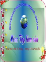 TLV Bài 28 Kể lại mọt trận thi đáu thể thao1