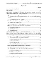 Đề cương báo cáo thực tập tổng hợp tại Ngân hàng NNPTNT Chi nhánh Hồng Hà