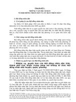 Những vấn đề cơ bản về hội đồng nhân dân