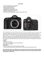 Tài liệu về Canon 50d