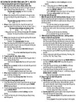 Ôn ky 2- 11( lý thuyết+ thực hành)