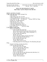 bài thu hoạch thực tập năm 3 trường THSP Sóc Trăng