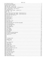 Tổng hợp đề thi + kiểm tra 1 tiết học kỳ 2 môn vật lí 12