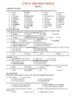 Đề kiểm tra anh 11 HKII theo từng bài!