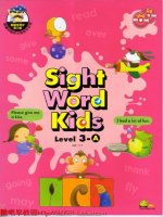 sight word kids level 3-a